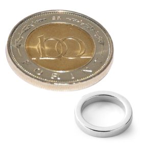 Neodímium gyűrű mágnes D 13xd9x3