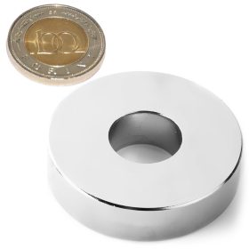 Neodímium gyűrű mágnes D 41x15x10
