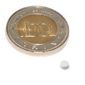 Neodímium korong mágnes D 3x1