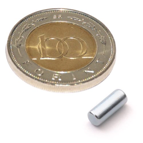 Neodímium korong mágnes D 4X10