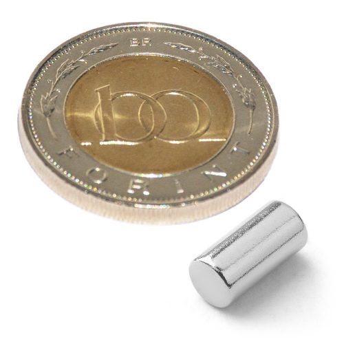 Neodímium korong mágnes D 5x10