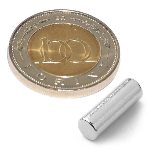Neodímium korong mágnes D 5x15