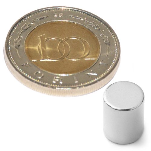Neodímium korong mágnes D 6X10