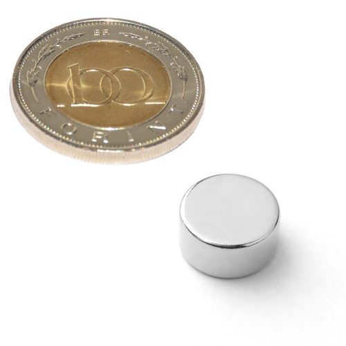 Neodímium korong mágnes D 12x6