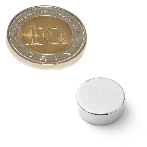 Neodímium korong mágnes D 14X5 