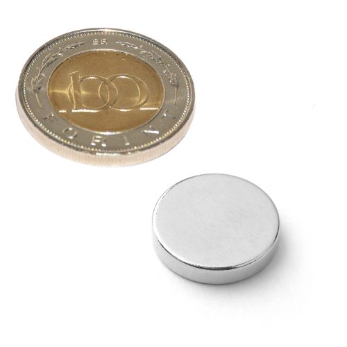 Neodímium korong mágnes D 18x3