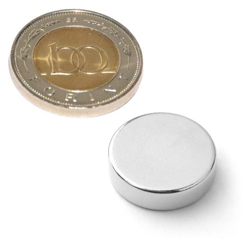 Neodímium korong mágnes D 18x5