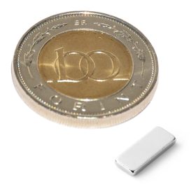 Neodímium hasáb mágnes 10x4x1