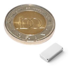 Neodímium hasáb mágnes 10x5x2