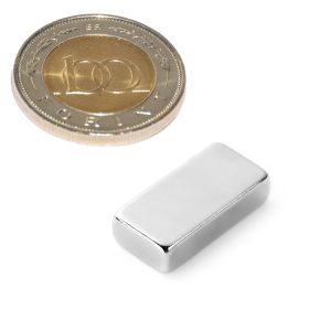 Neodímium hasáb mágnes 20x10x5