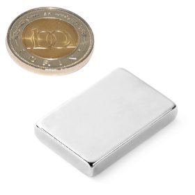 Neodímium hasáb mágnes 30x20x5