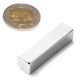 Neodímium hasáb mágnes 40x10x10