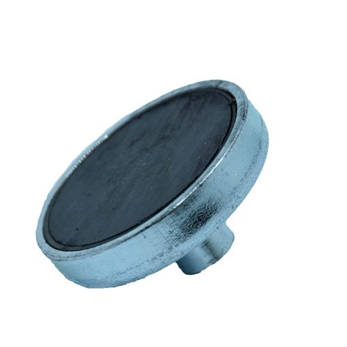 POTMAGNET ferrit D40X8 d10X10 M5 Menetes csappal, rögzítő mágnes