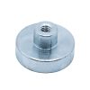 POTMAGNET neodímium D25X7 d10X7 M5 Menetes csappal
