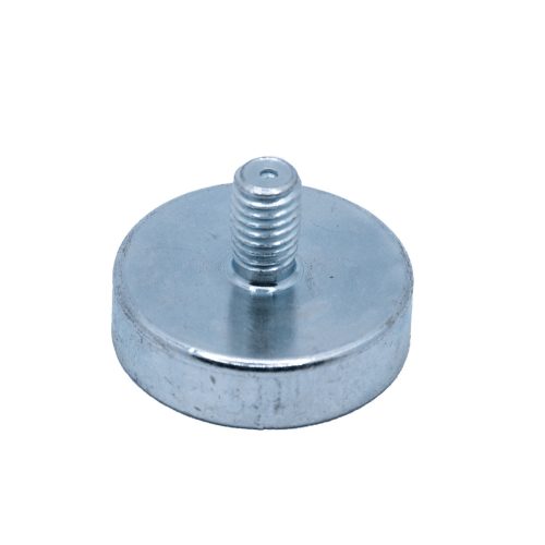 POTMAGNET neodímium D16X4,5 M6X8 Menetes szárral, neodimium mágnes, mágnes