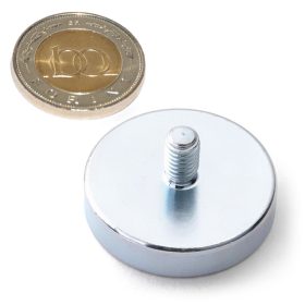 POTMAGNET neodímium D32X7 M6X10