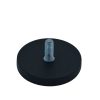 POTMAGNET neodímium D32X7 M6X10 + RUB, neodimium mágnes, mágnes, gumi bevonat