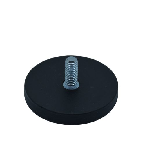POTMAGNET neodímium D32X7 M6X10 + RUB, neodimium mágnes, mágnes, gumi bevonat
