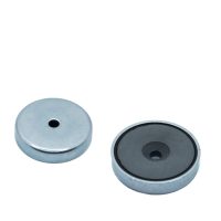 Ferrit rögzítőmágnes süllyesztett furattal